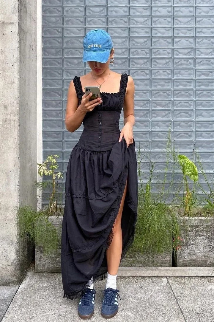 Beach Edition Cotton Tank Maxi Dress