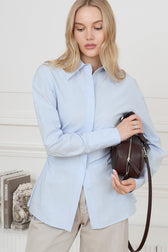 Slim Fit Ruched Waist Blouse