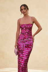 Sequin Midi Dress