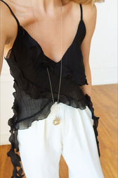 Lace V-Neck Cami Top