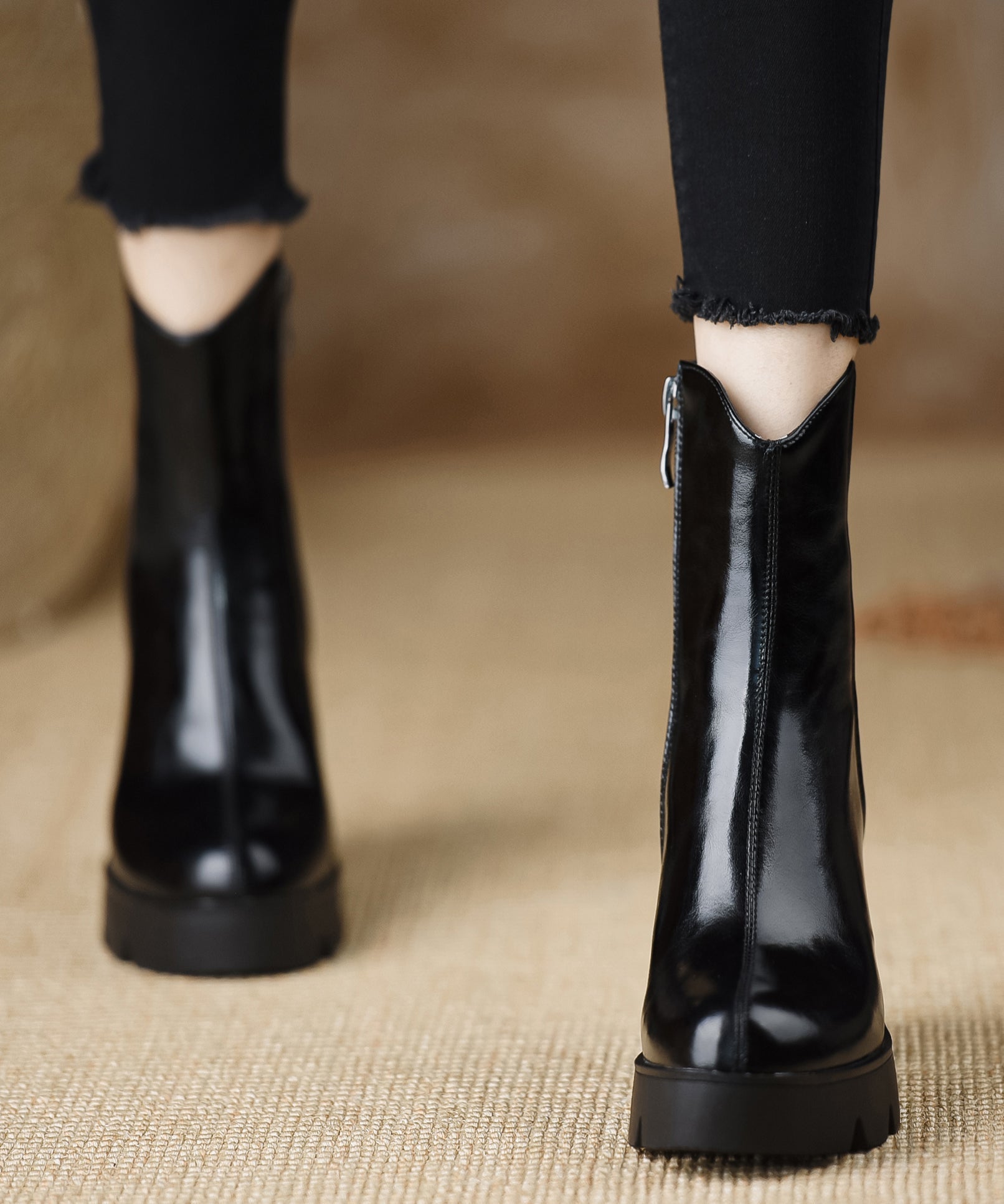 Vintage Inspired Orthopedic Boots