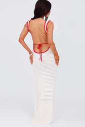 Sultry Sheer Knit Slip Dress 7