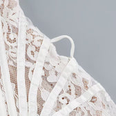 Lace Strapless Corset Mini Dress 7
