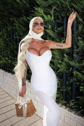 Sheer Mesh Dress