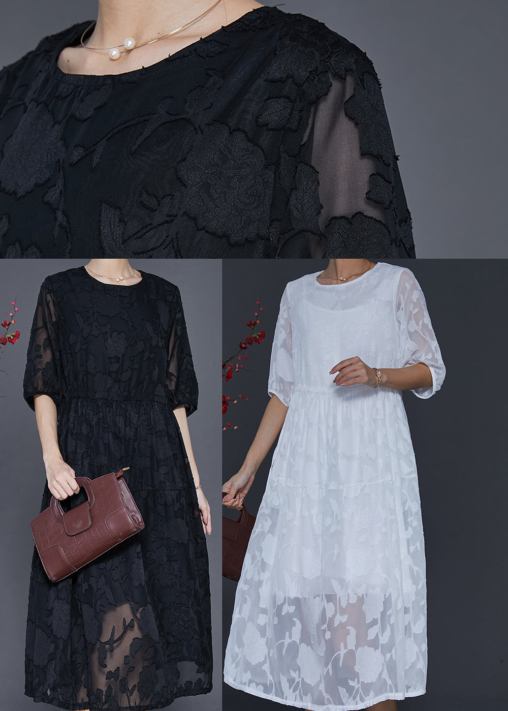 Classic Vintage Dress with a Flattering Fit