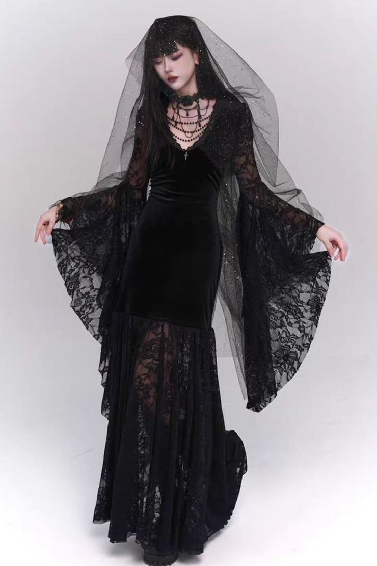 Dark Gothic Halloween Dress