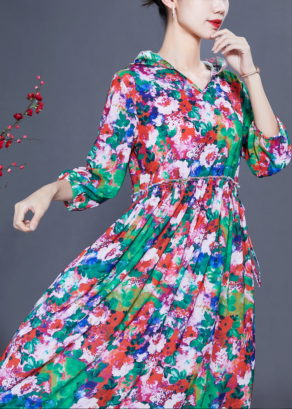 A Vintage Style Dress with Delicate Timeless Details