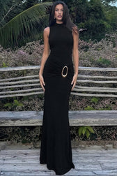 Backless Midi Dress