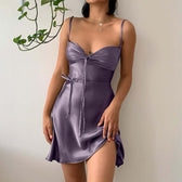 Sweetheart Spaghetti Strap Bodycon Mini Dress 10