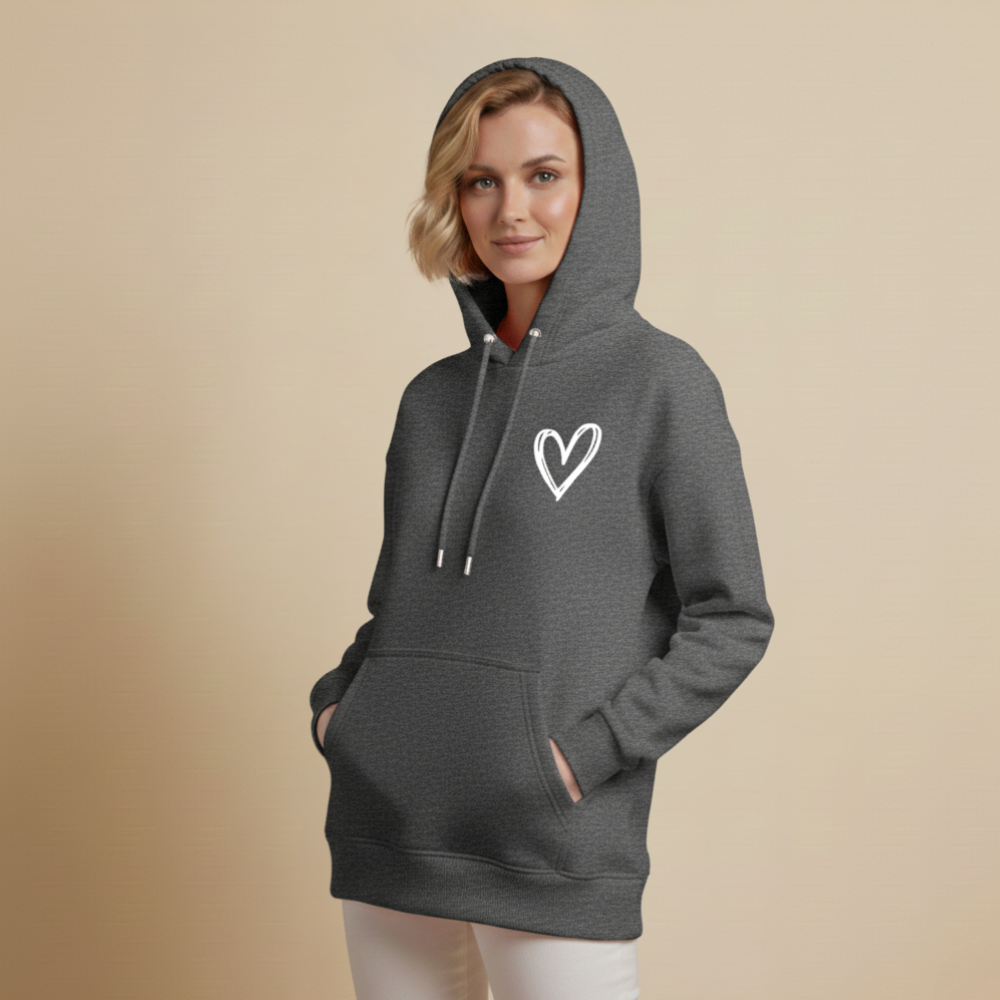 Casual Printed Hoodie Jacket for Women