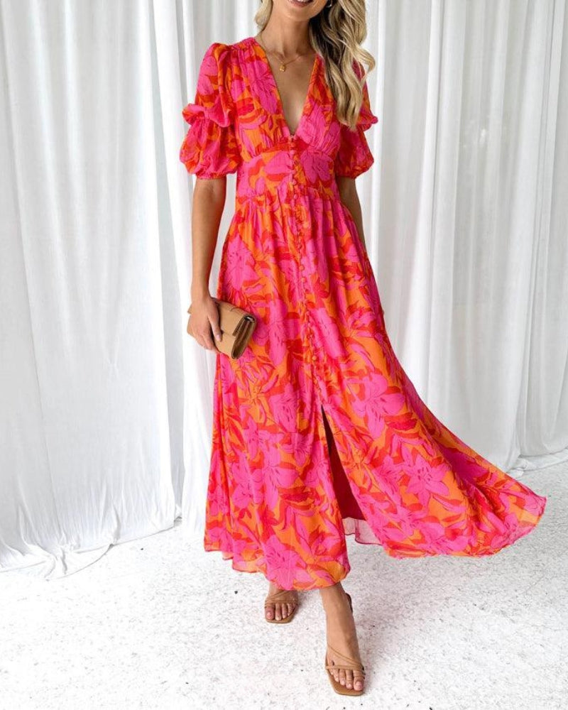 Harmony | Solar Glow Maxi Dress