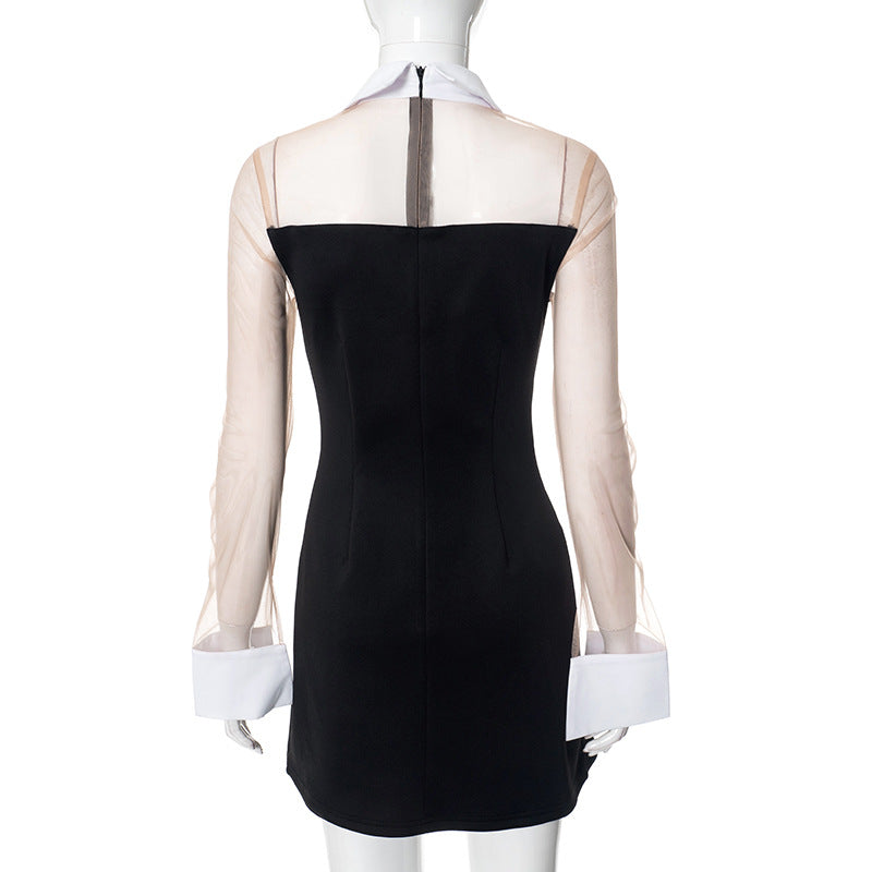 Bedelia Mini Dress - Black