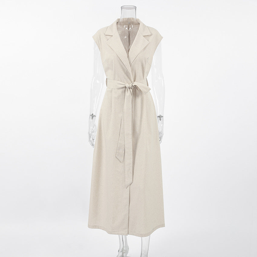 Rustin Midi Dress - Khaki