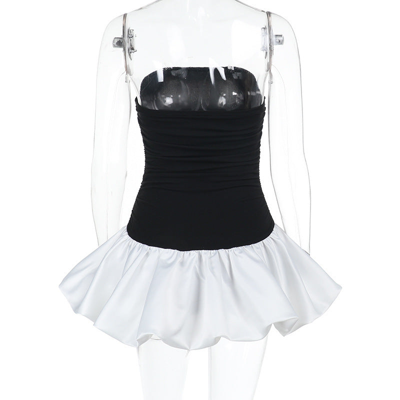 Vemola Mini Dress - Black