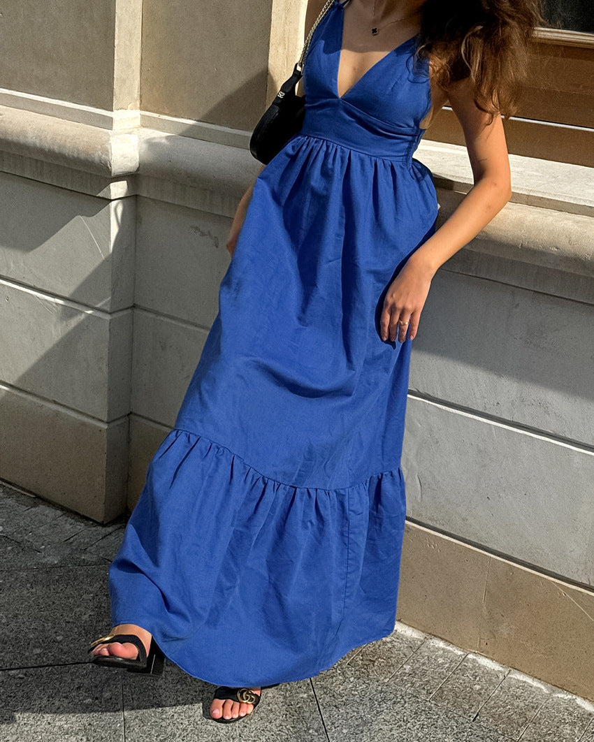 Buckley Maxi Dress - Blue