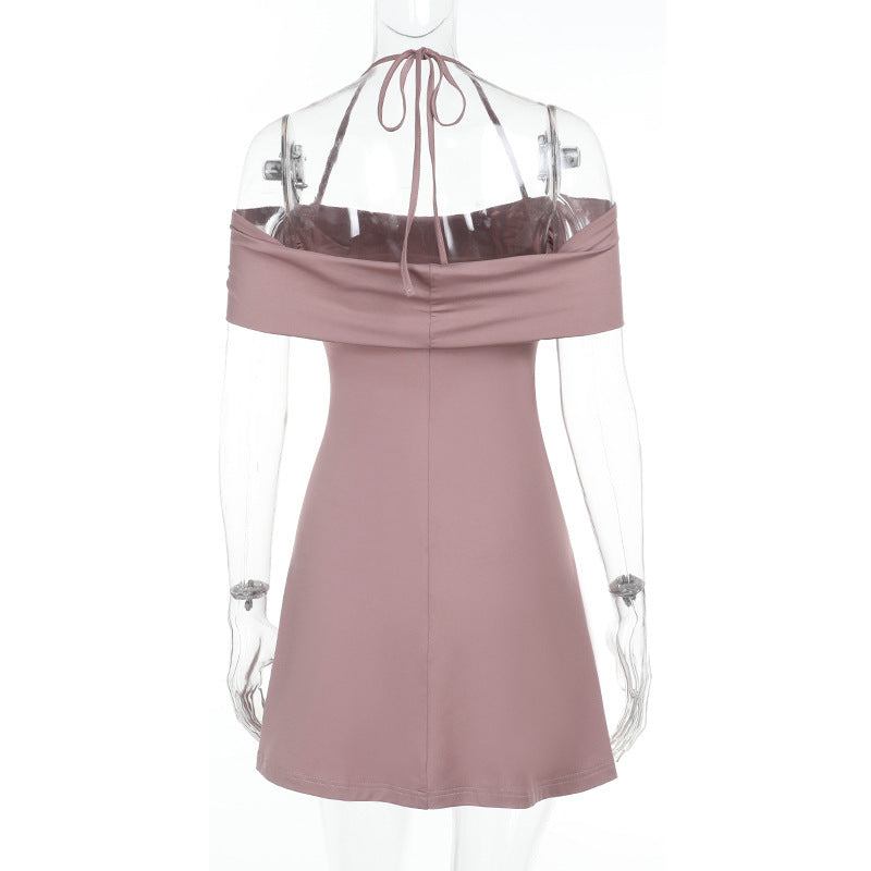 Galvin Mini Dress Khaki