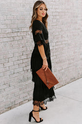Love And Affection Lace Maxi Dress - 3 Colors - View 9