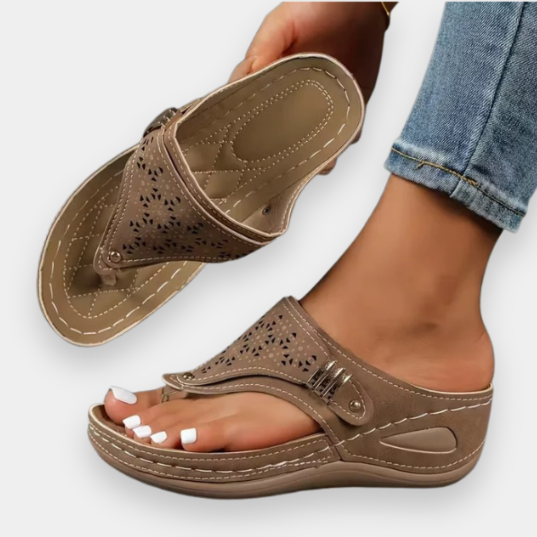 SONYA™ - ORTHOPEDIC WEDGE SPRING SANDALS