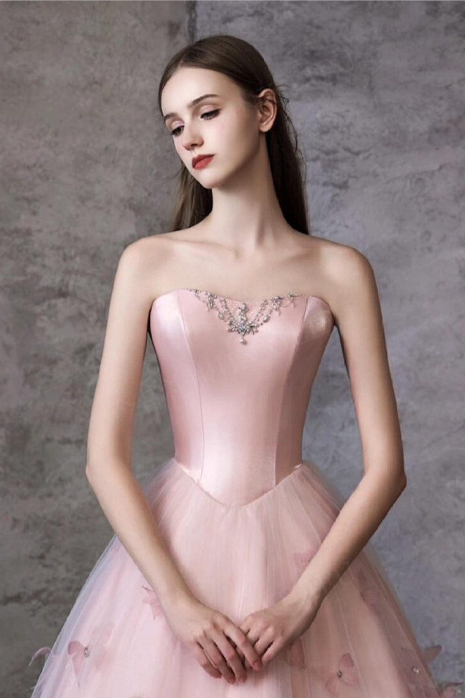 Chiffon Sweetheart Neckline Prom Dress
