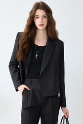 Chic French Inspired Relaxed Blazer