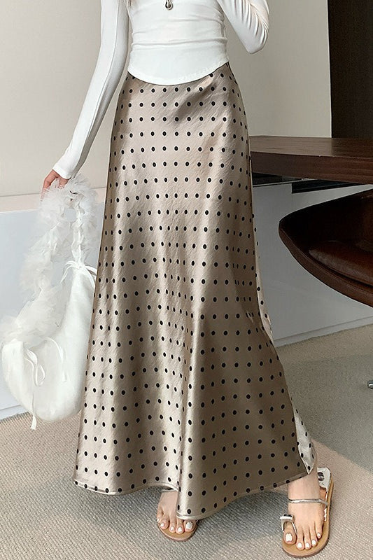 French Style Polka Dot Skirt