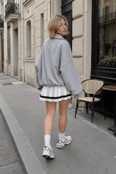 The Way To Trendy Go Zippered Sweatshirt