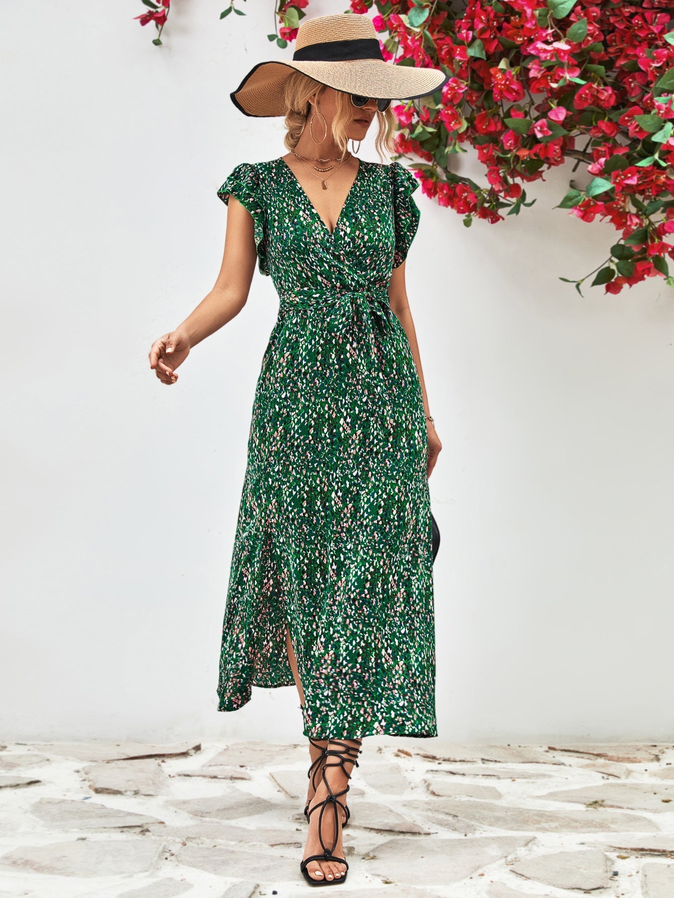 A Vintage Style Dress with Delicate Timeless Details