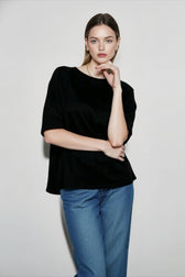 Oversized Solid Relaxed T-Shirts