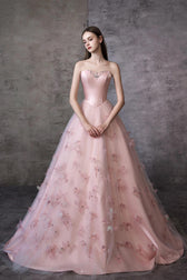 Chiffon Sweetheart Neckline Prom Dress