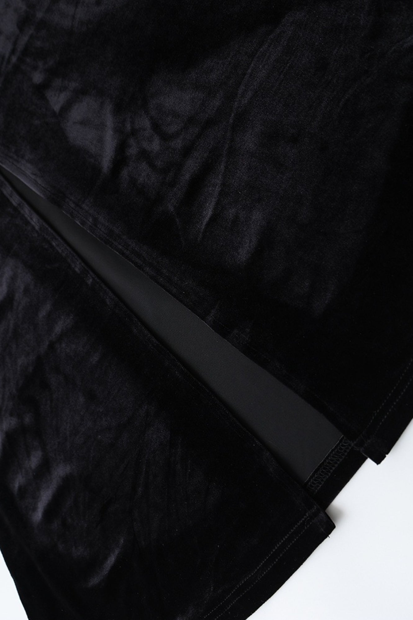 Sexy Velvet Strappy Backless Maxi Dress 10