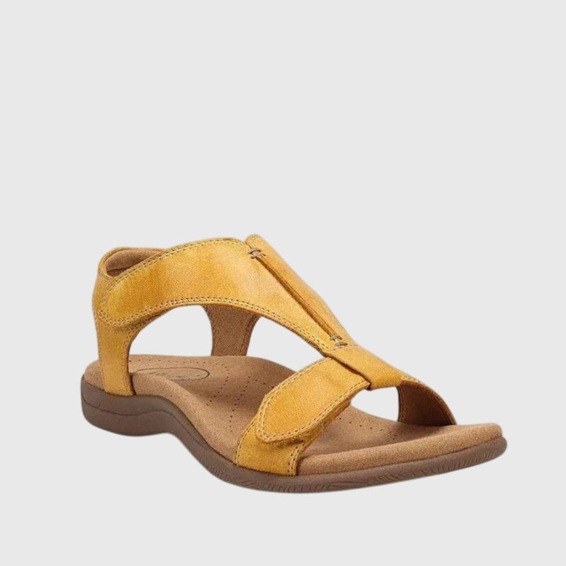 T-Strap Open Toe Flat Sandals