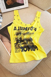 Bodycon Strappy Tank Top