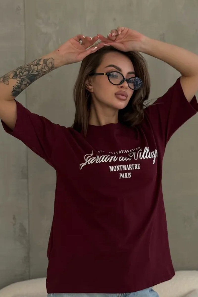 Heavyweight Streetwear Graphic T-Shirt