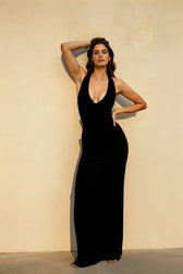 Halter Sleeveless Backless Bodycon Dress
