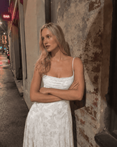 Chiffon Backless Spaghetti Strap Maxi Dress