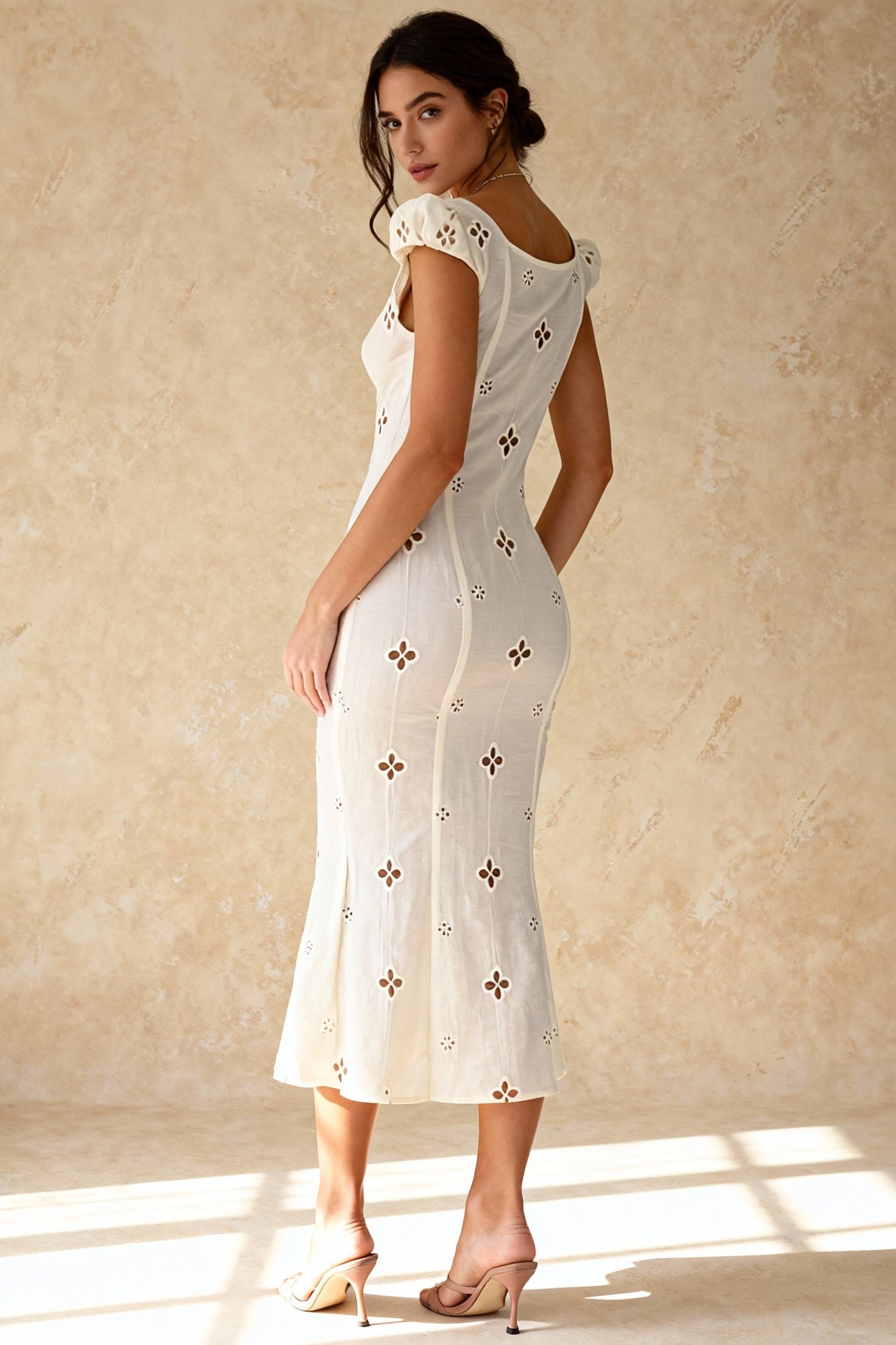 High-Waist Bodycon Dress