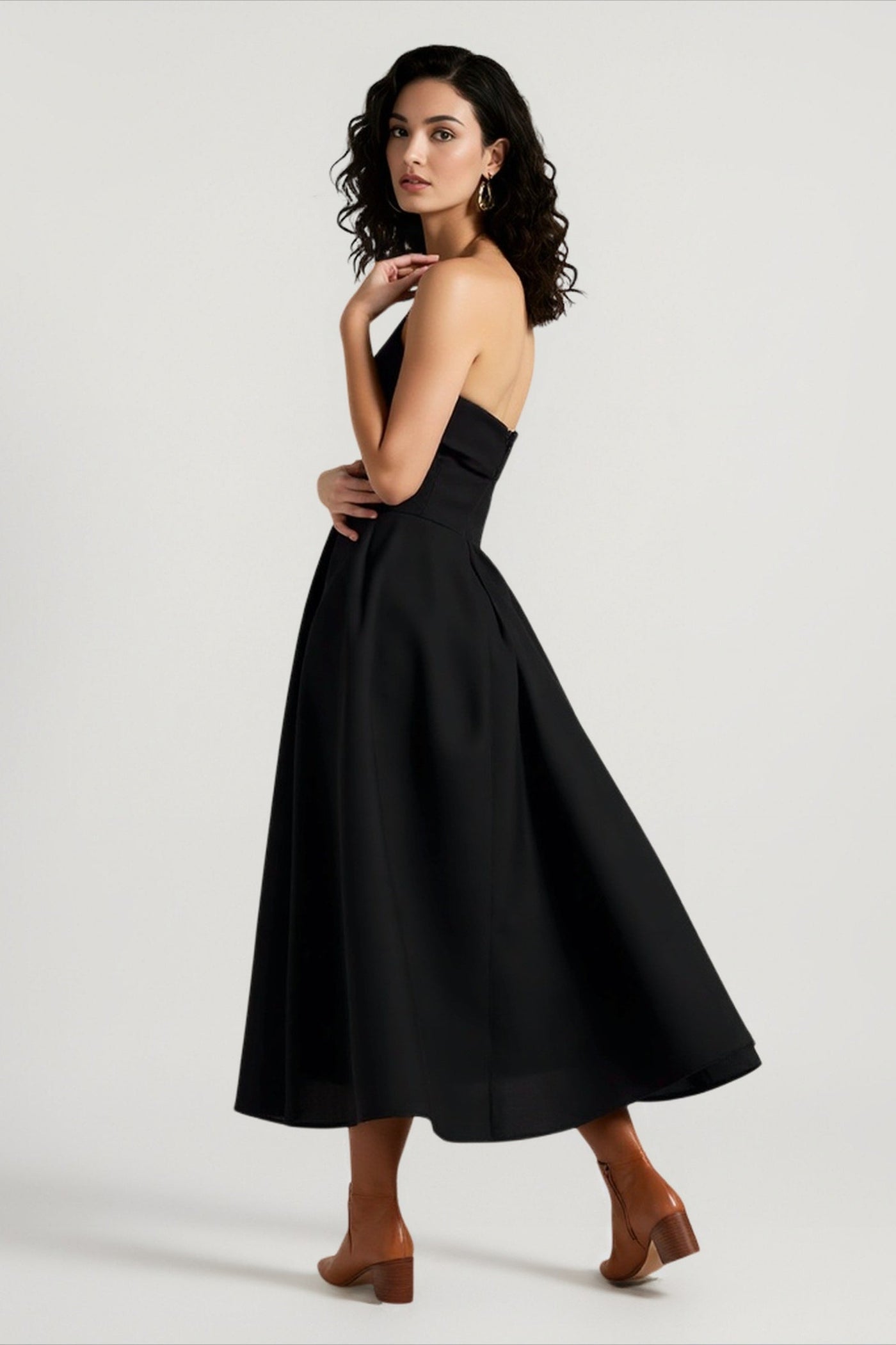 Bandage Strapless Party Dress