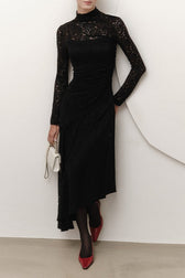 Lace Long Sleeve Maxi Dress 5