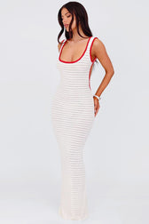 Sultry Sheer Knit Slip Dress 6