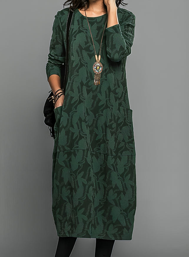 Dina | Elegant Dress Green