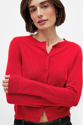 Essential Round Neck Cardigan