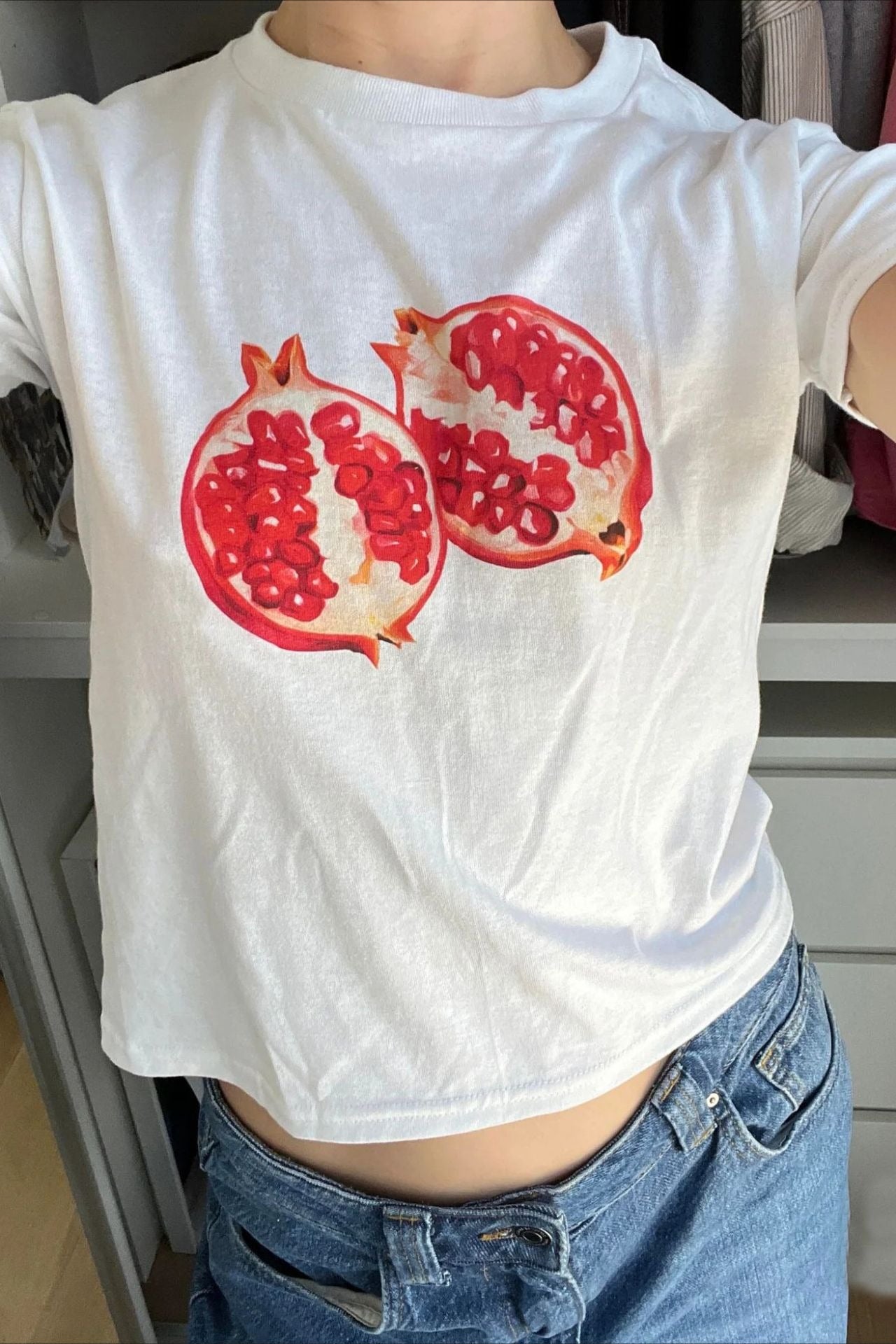 Vintage Fruit Graphic Tee T-Shirt
