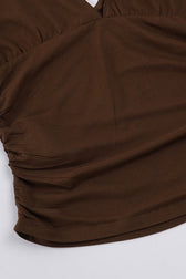 Chic Open Back Slim Tee T-Shirt