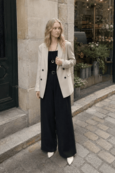 Loose Fit Long Sleeve Blazer
