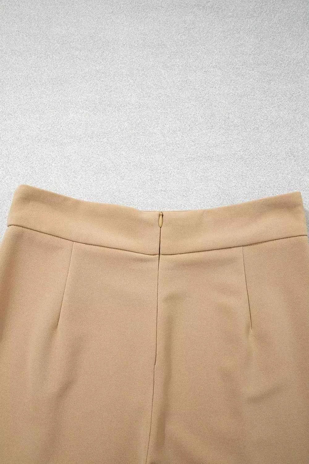 High Waist Full Length Regular Fit Pants