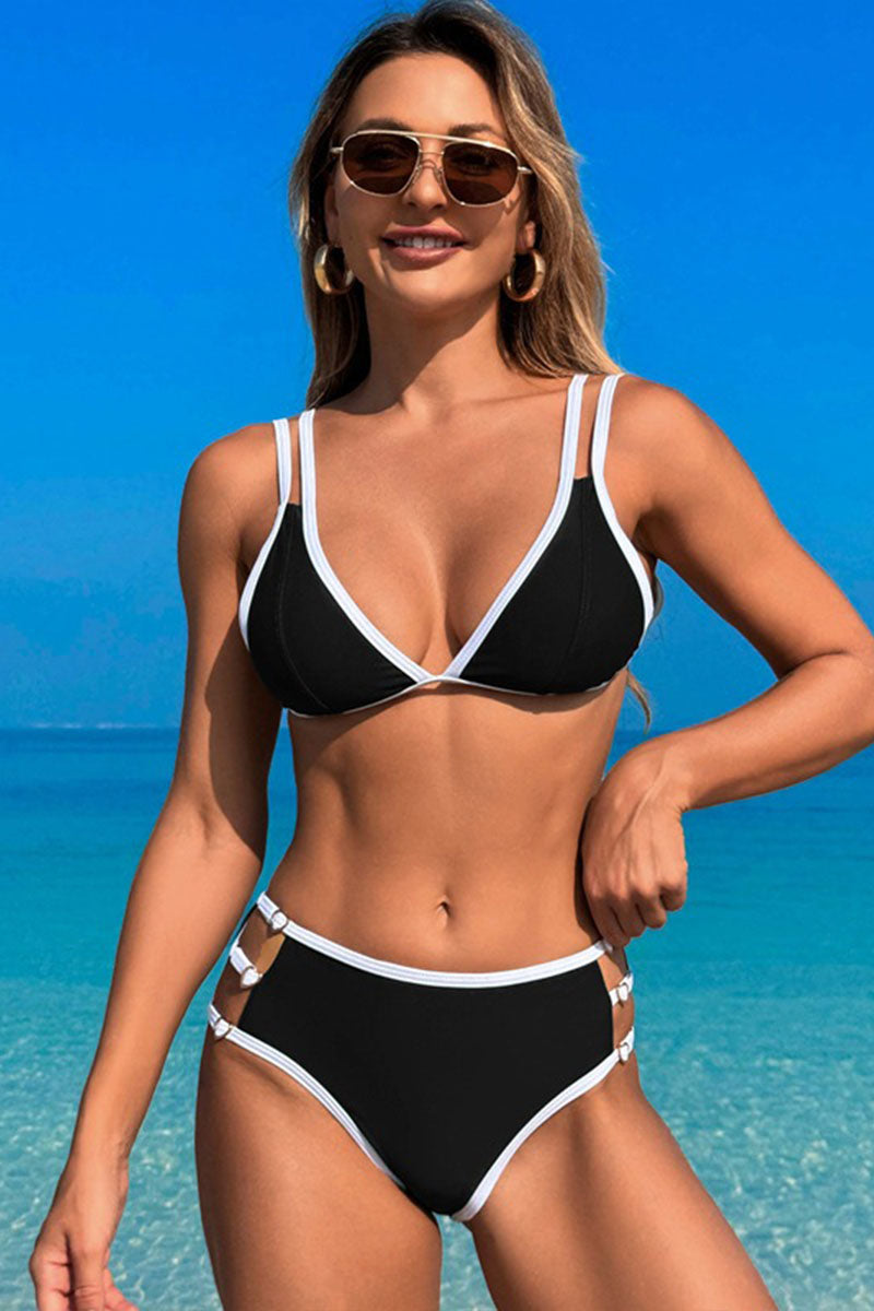 Double strap swimsuit set