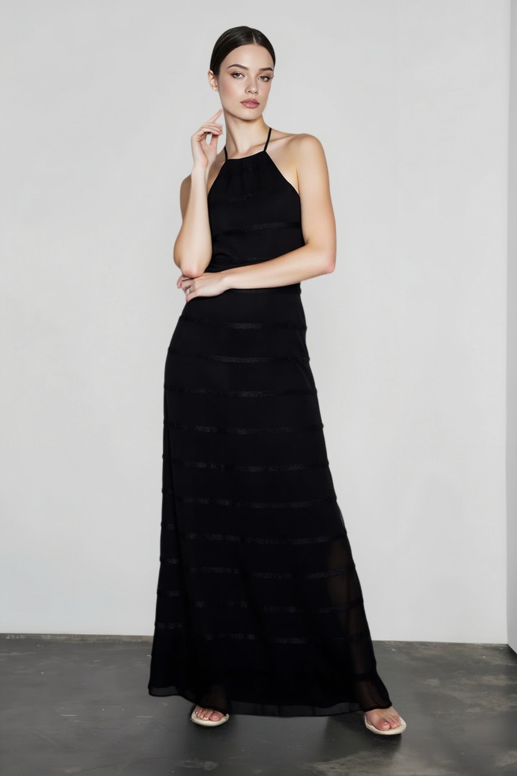 Ruched Maxi Dress