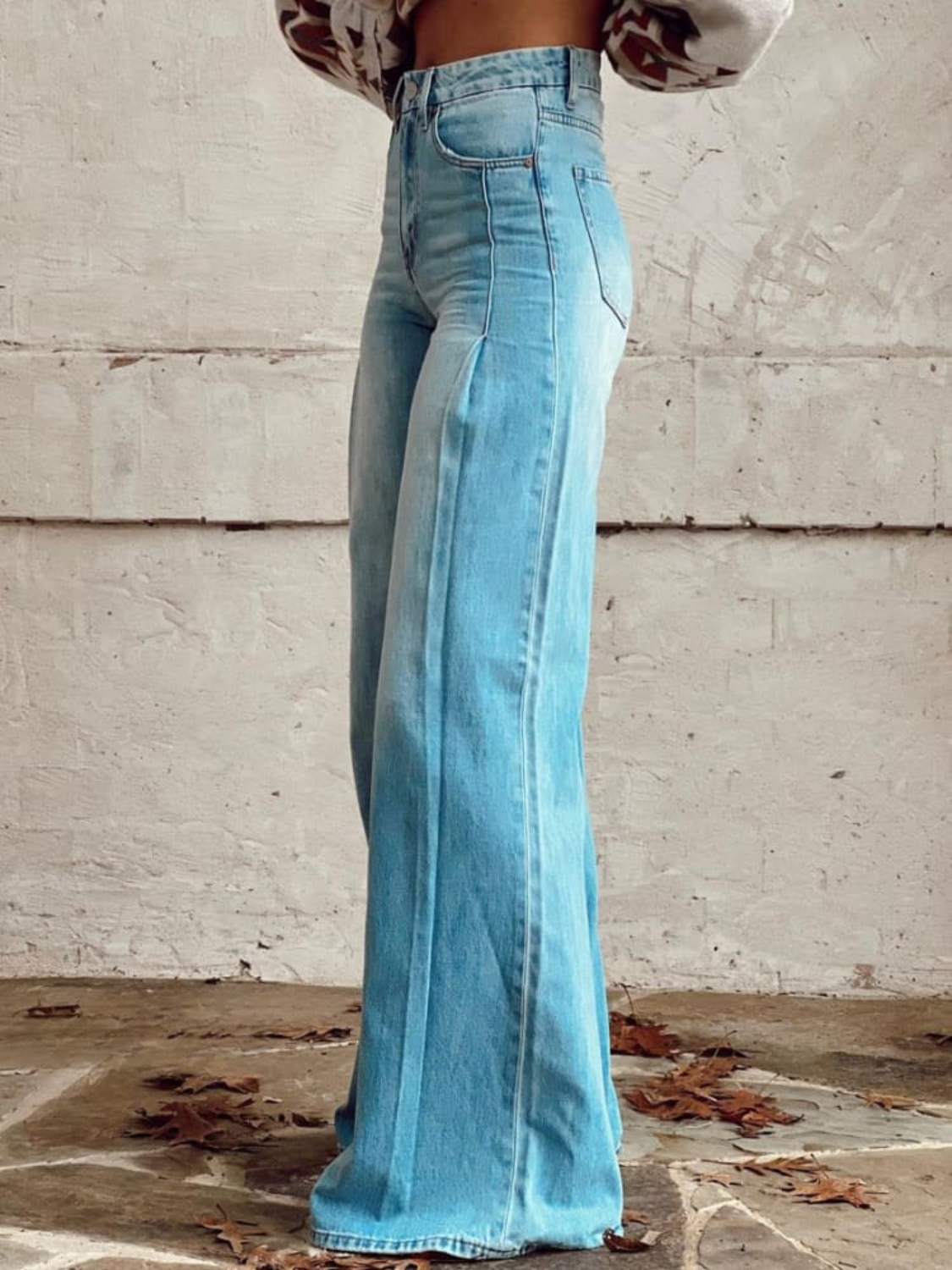 High Waist Wide Leg Jeans