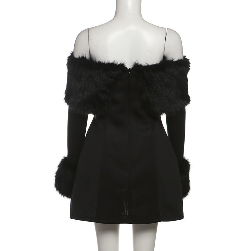 Carnival Mini Dress Black
