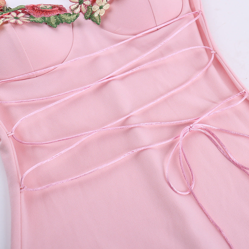 Thalasiya Maxi Dress - Pink